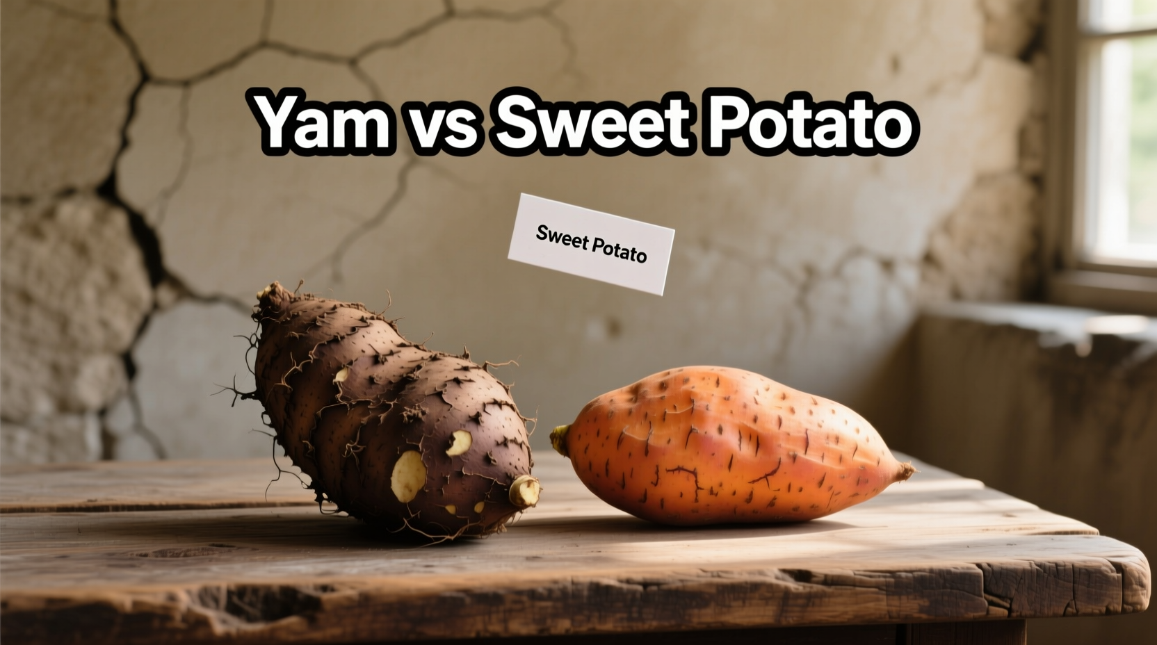 Yam vs Sweet Potato: Clearing the Confusion (Actual Differences)