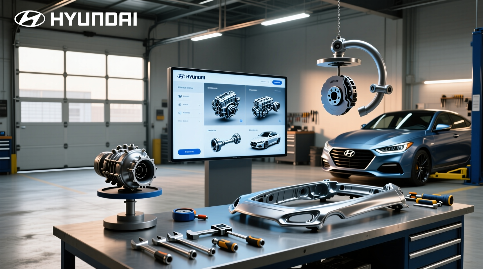 How to Find a Hyundai Parts Catalogue Online by VIN or Model