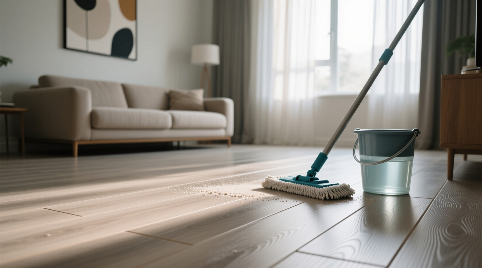 how to clean vinyl plank floors