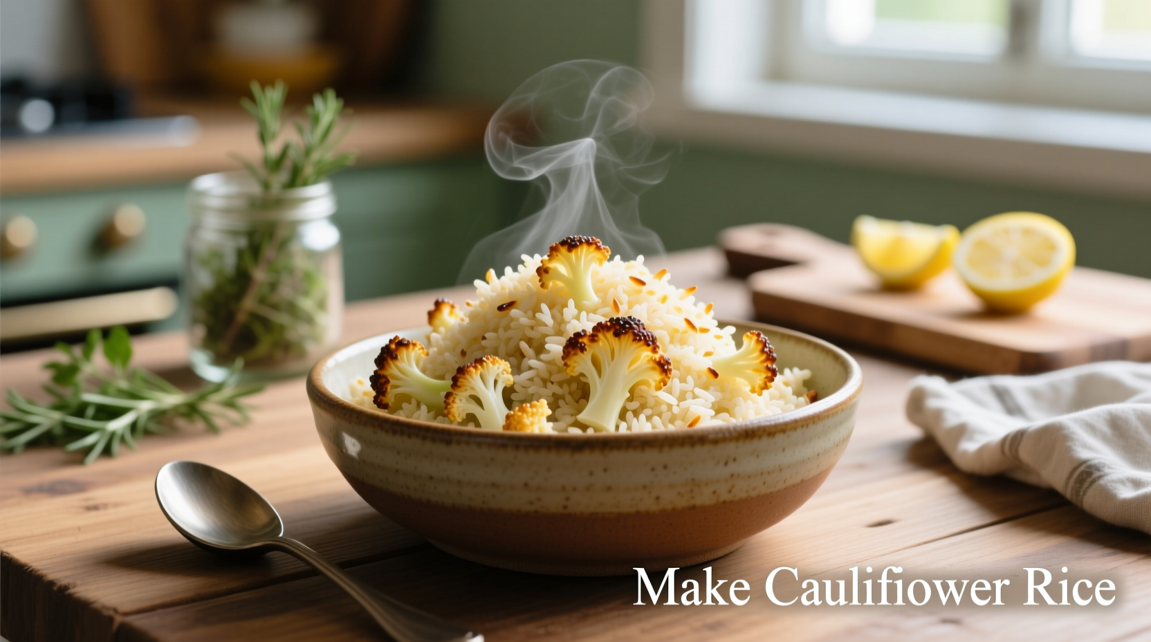 make cauliflower rice