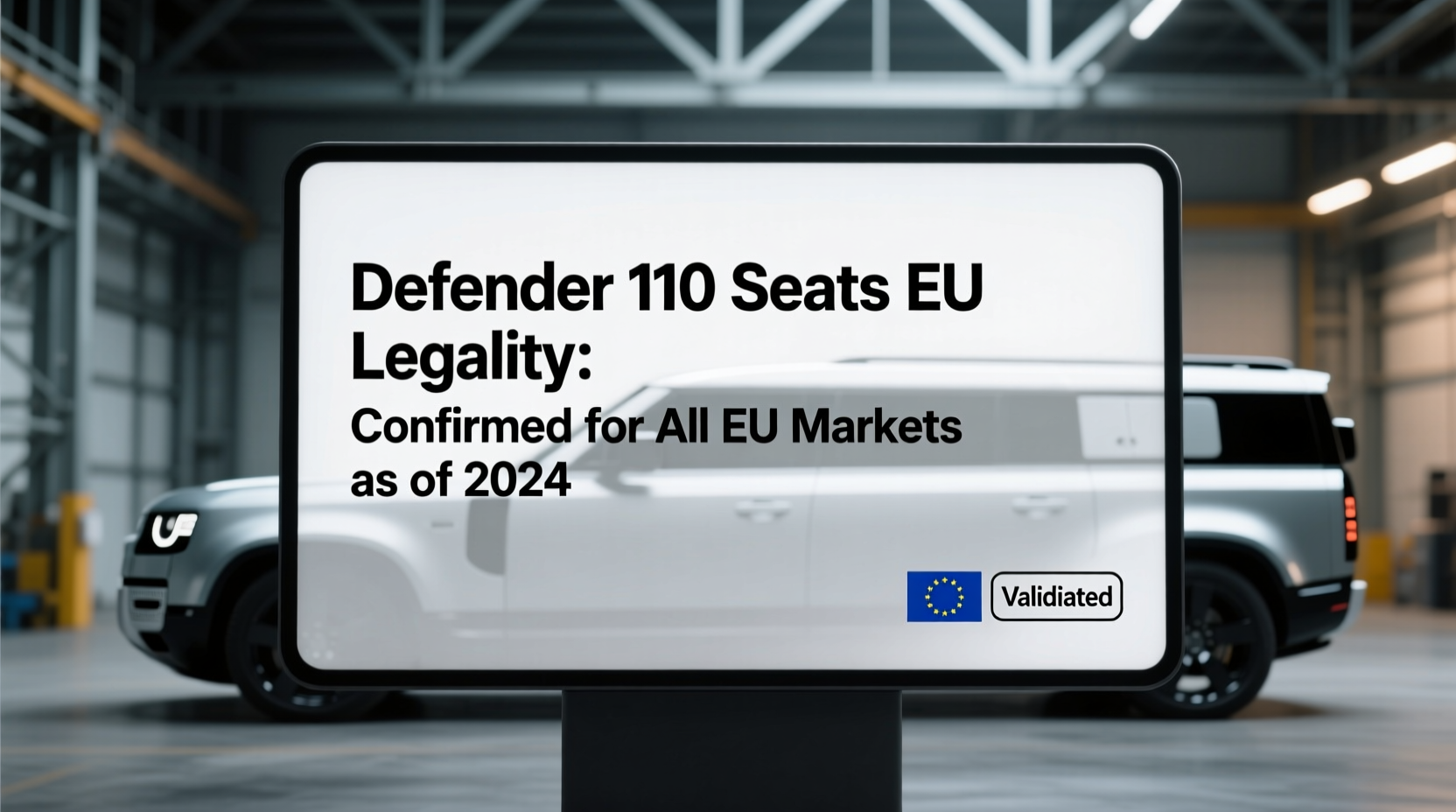 defender 110 seats eu legality