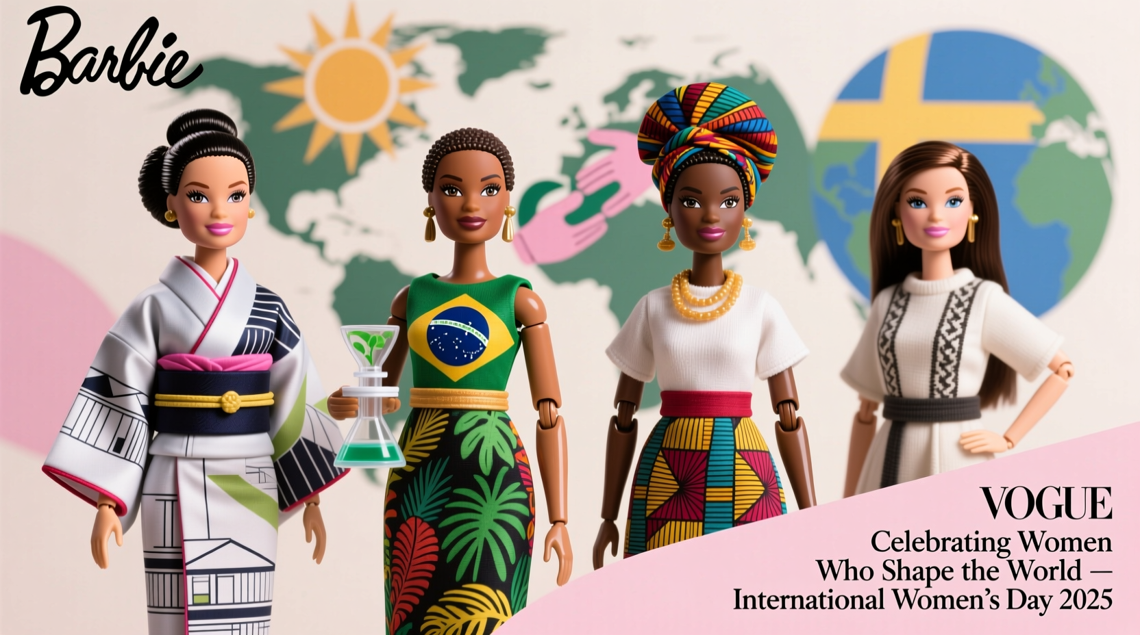 barbie international womens day dolls