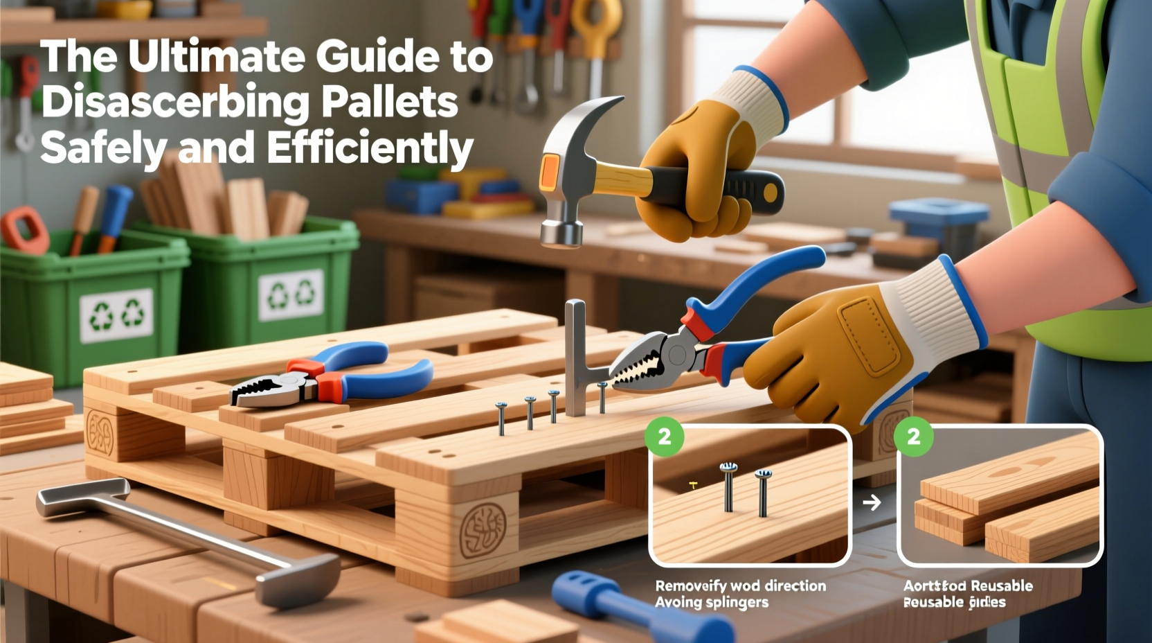the ultimate guide to disassembling pallets safely and efficiently for your diy projects