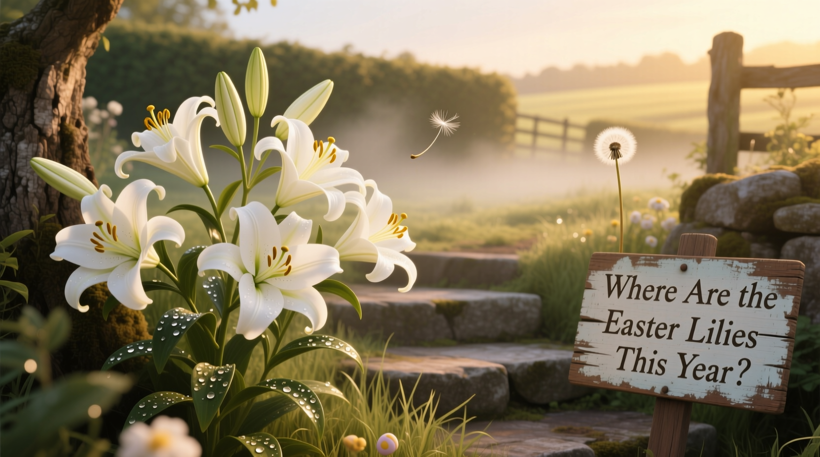 where are the easter lilies this year