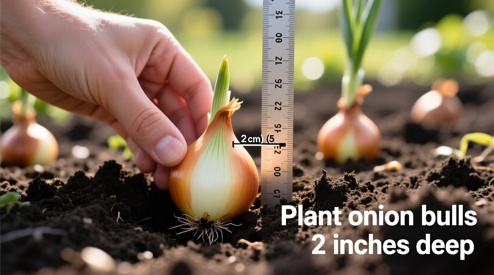 How Deep to Plant Onion Bulbs: Complete Planting Guide