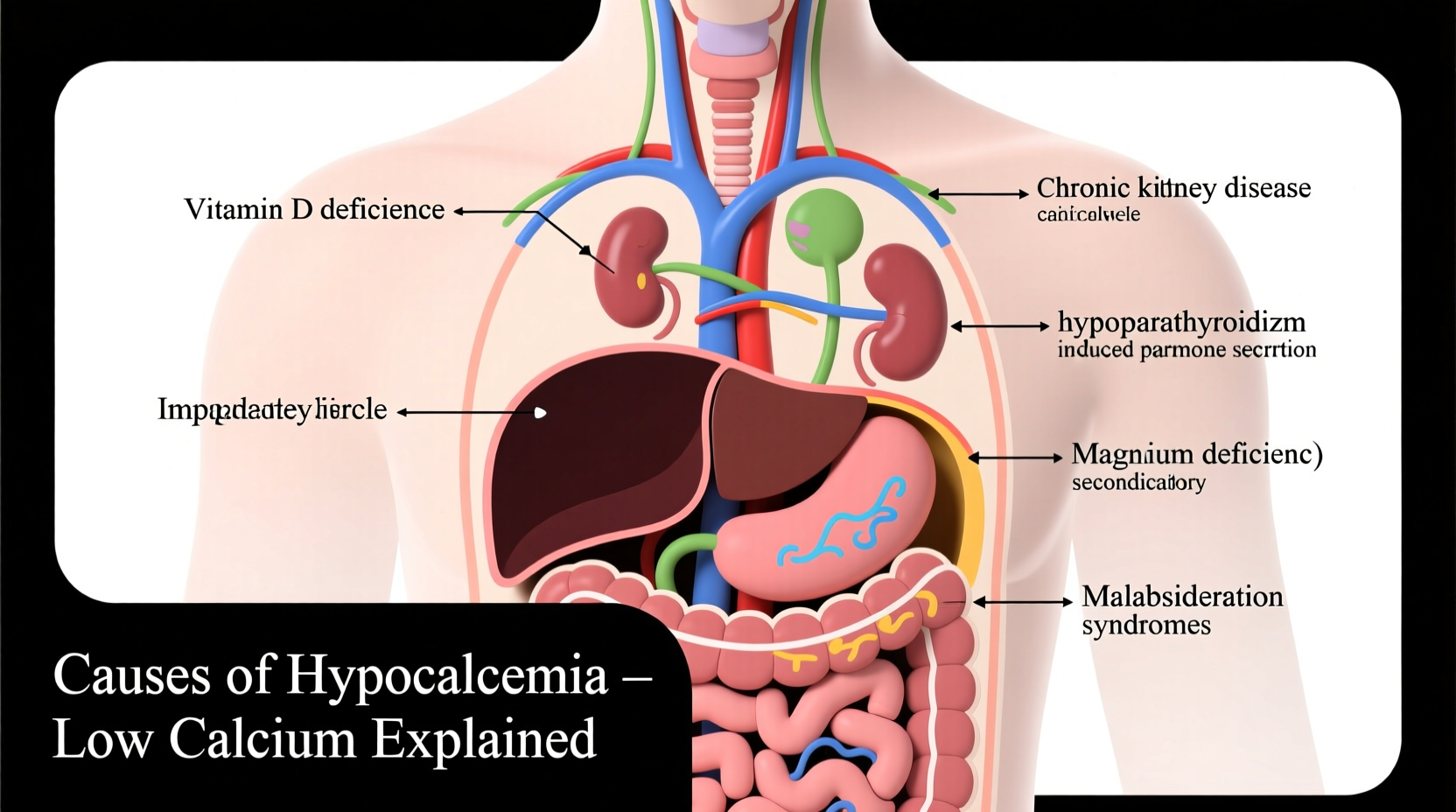 why low calcium common causes of hypocalcemia explained