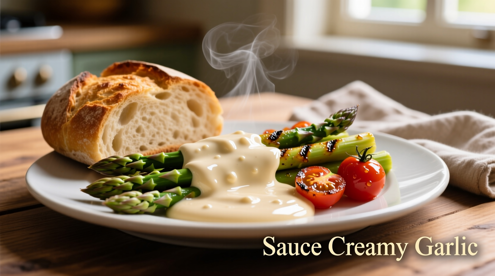 sauce creamy garlic
