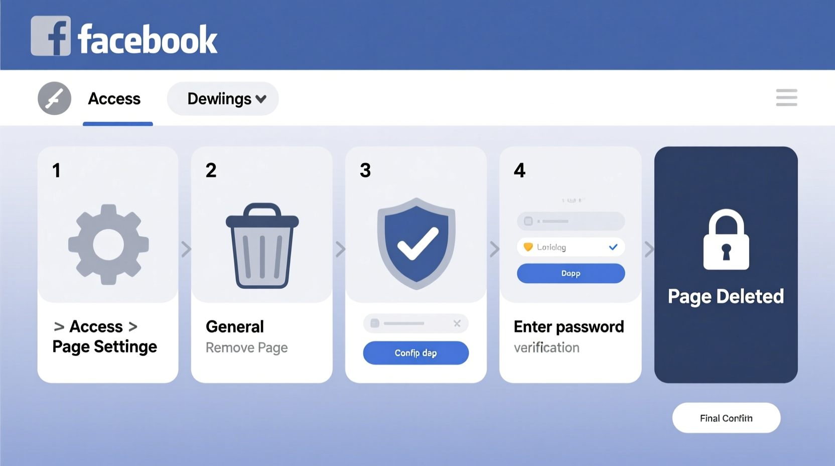 step by step guide to permanently close and remove your facebook page safely