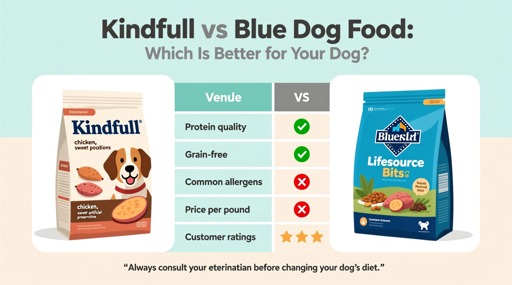 kindfull vs blue buffalo dog food is the target brand any good for my dog
