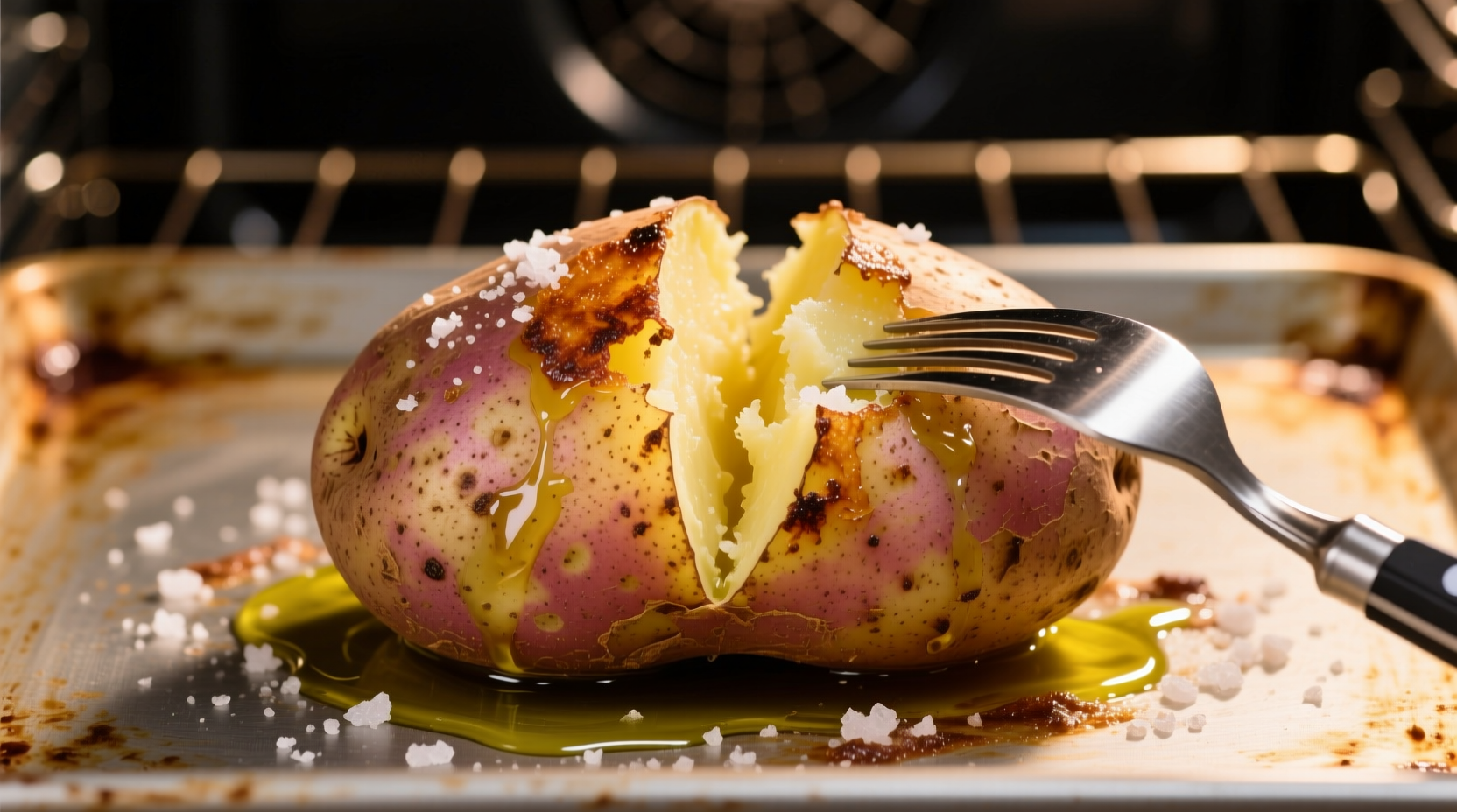 how long to bake a potato at 350