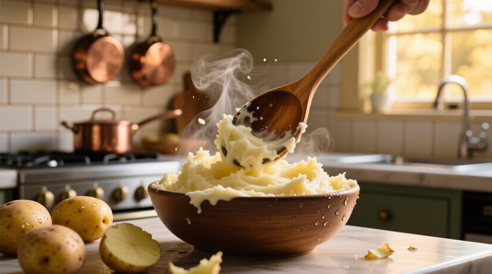 how mash potatoes without masher