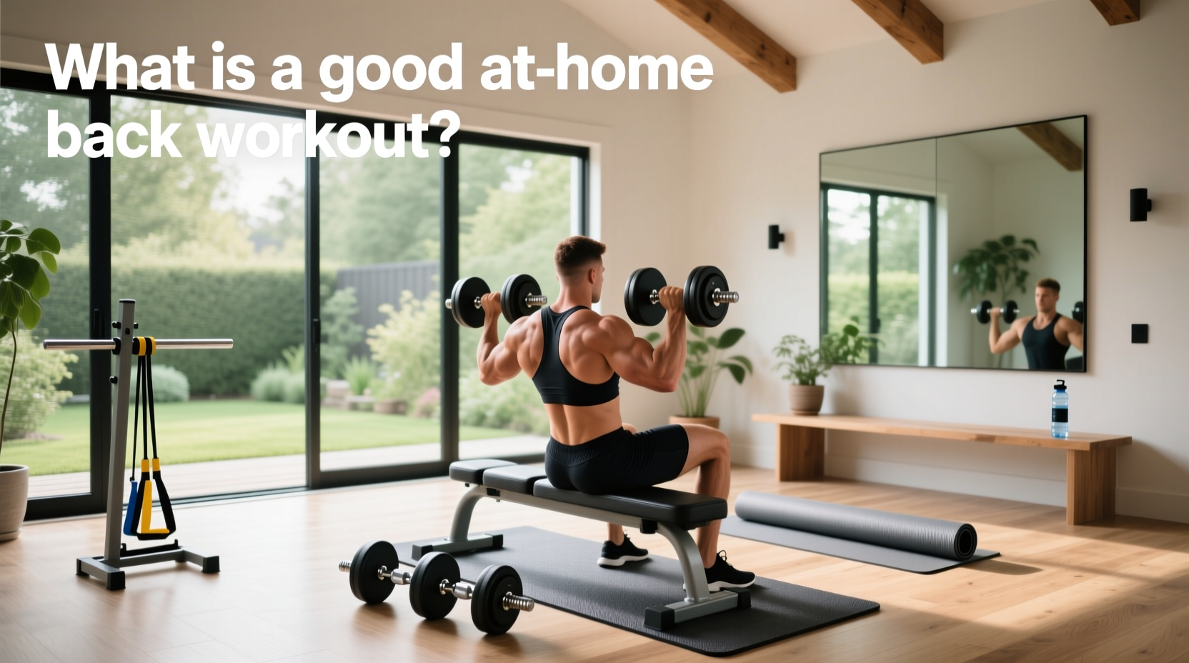 back workouts at home with dumbbells