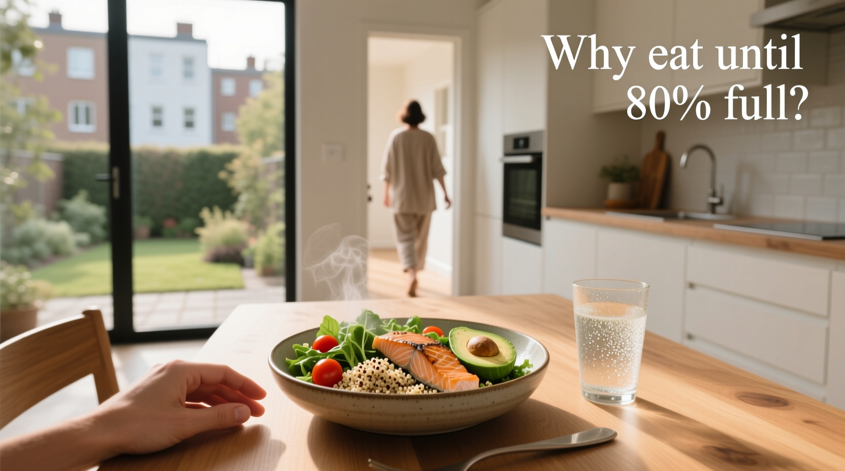 why eat until 80% full 