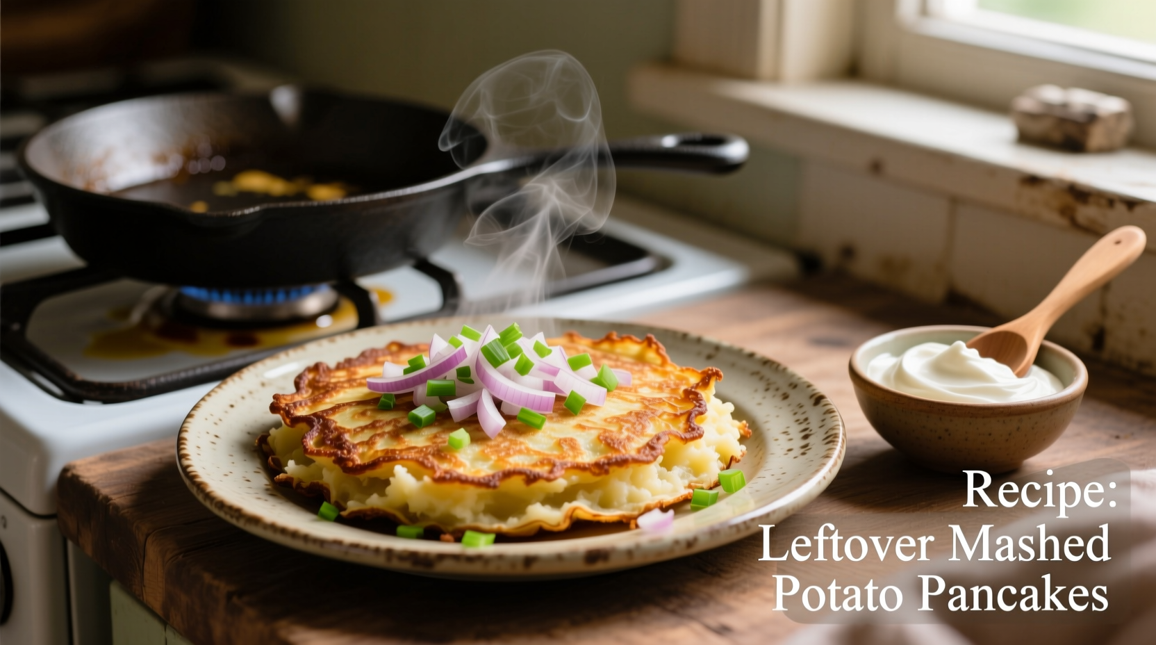 potato pancake recipe with leftover mashed potatoes