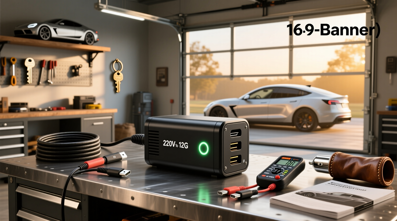 220v to 12v car power adapter guide