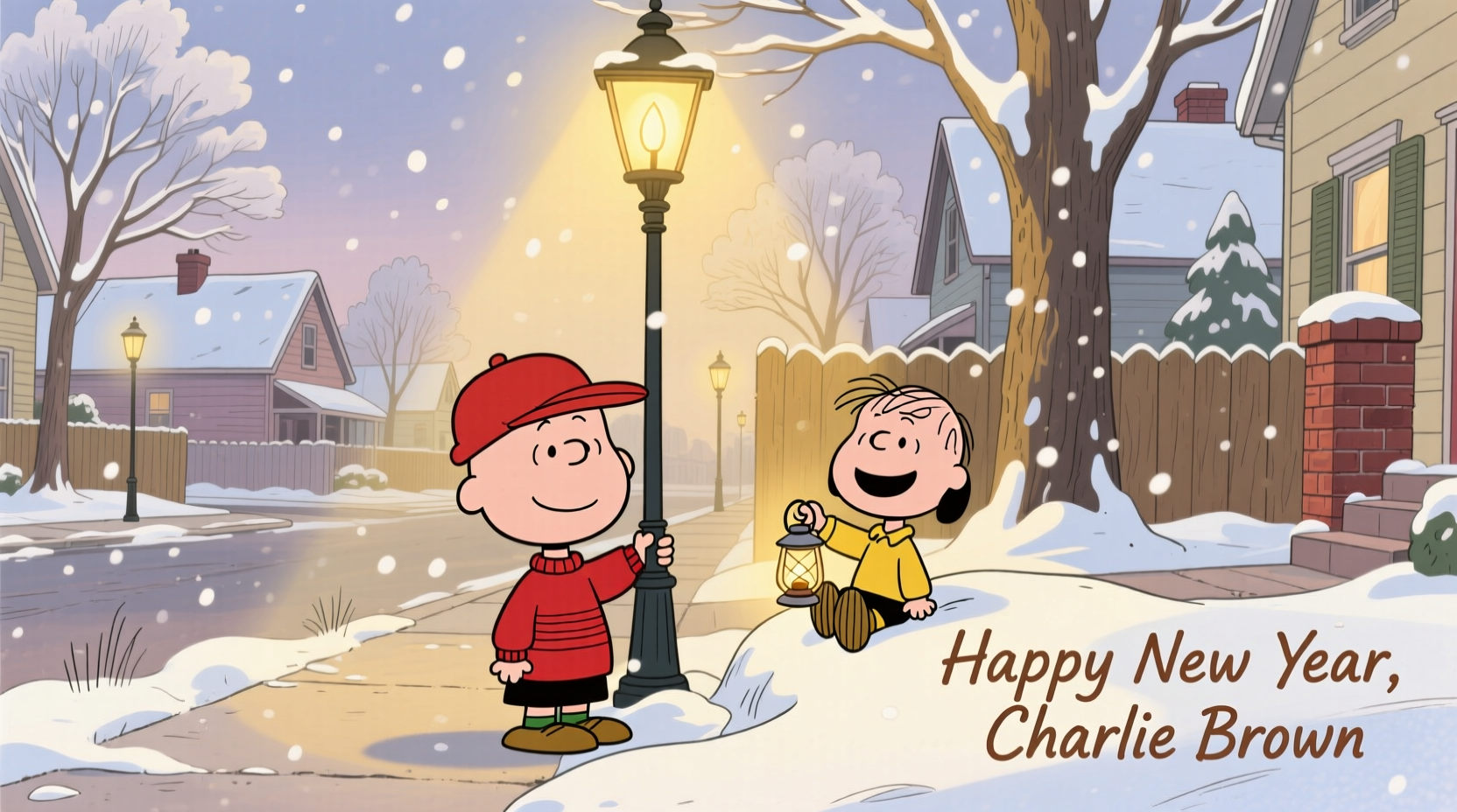 what years was happy new year charlie brown