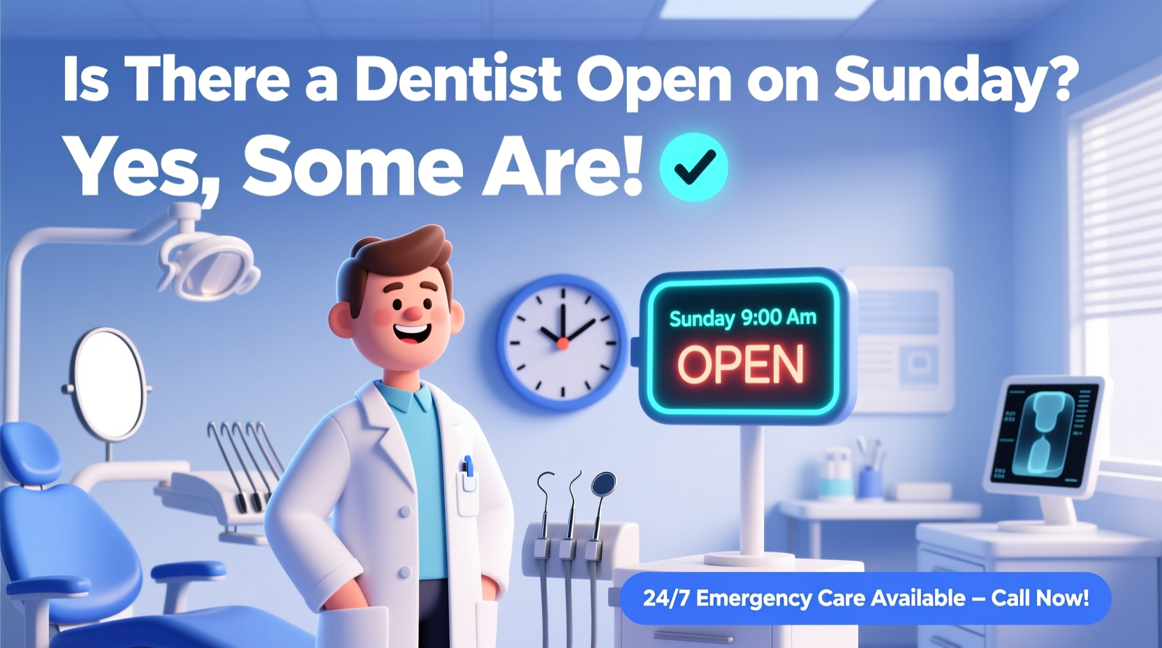 is there a dentist open on sunday