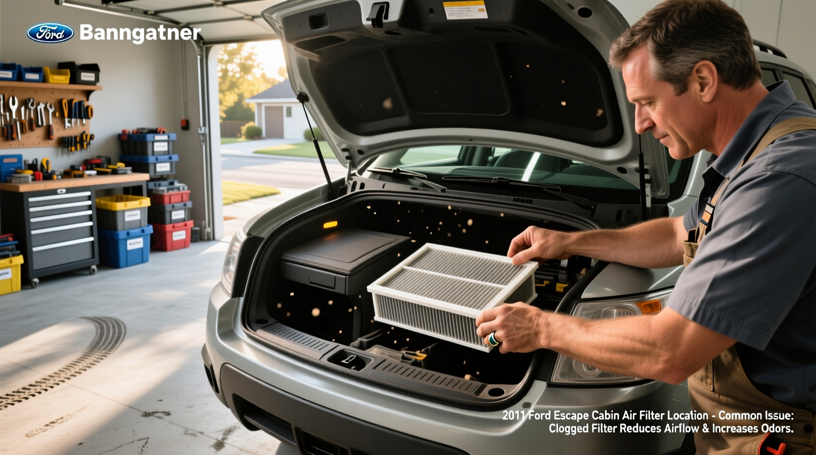 2011 ford escape filter location common issues
