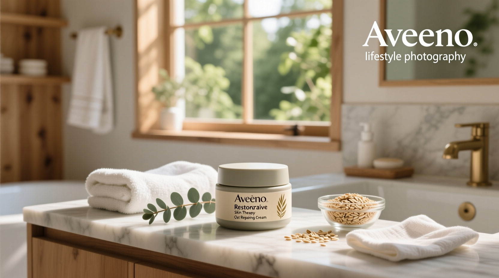 aveeno oat repairing cream for dry skin