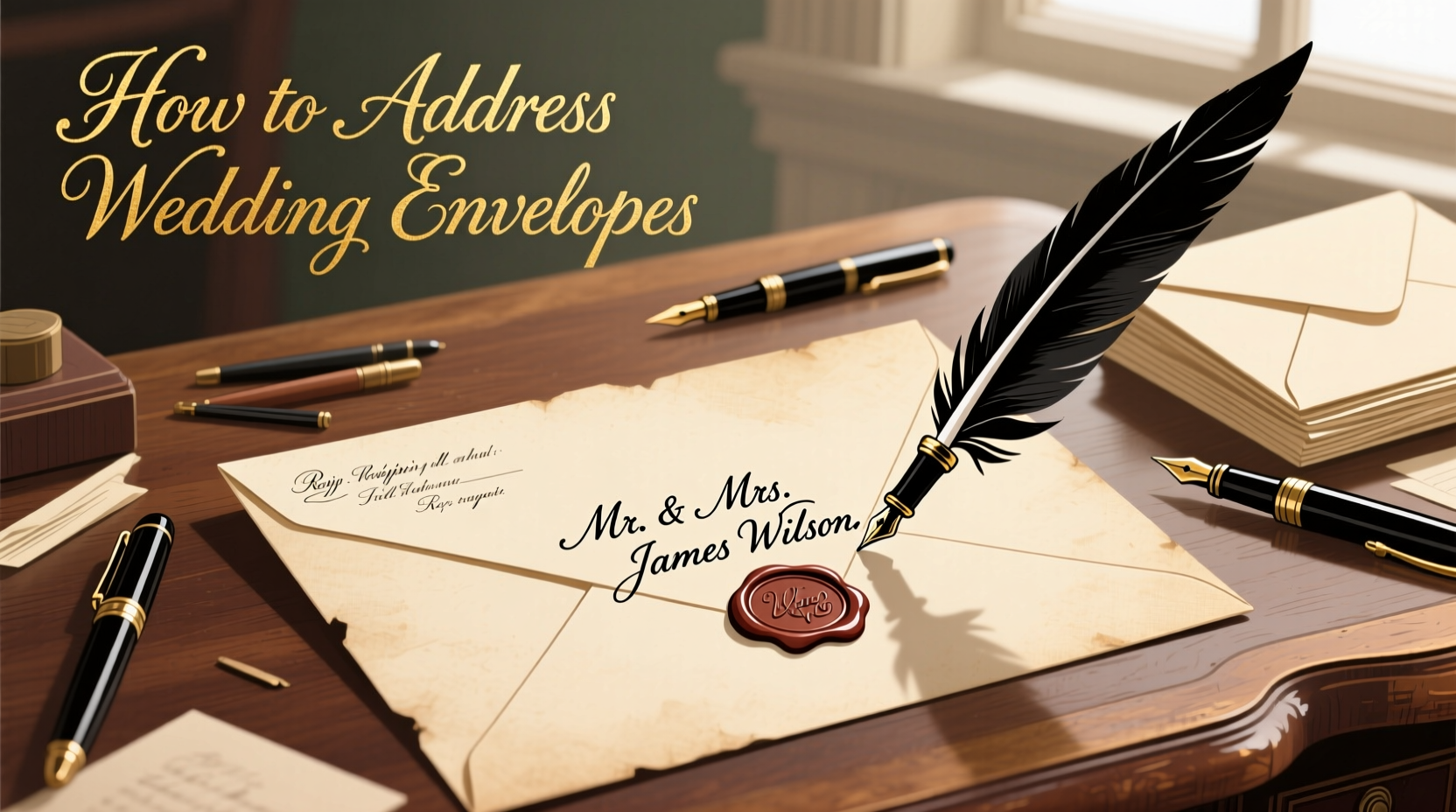 how do you address wedding envelopes