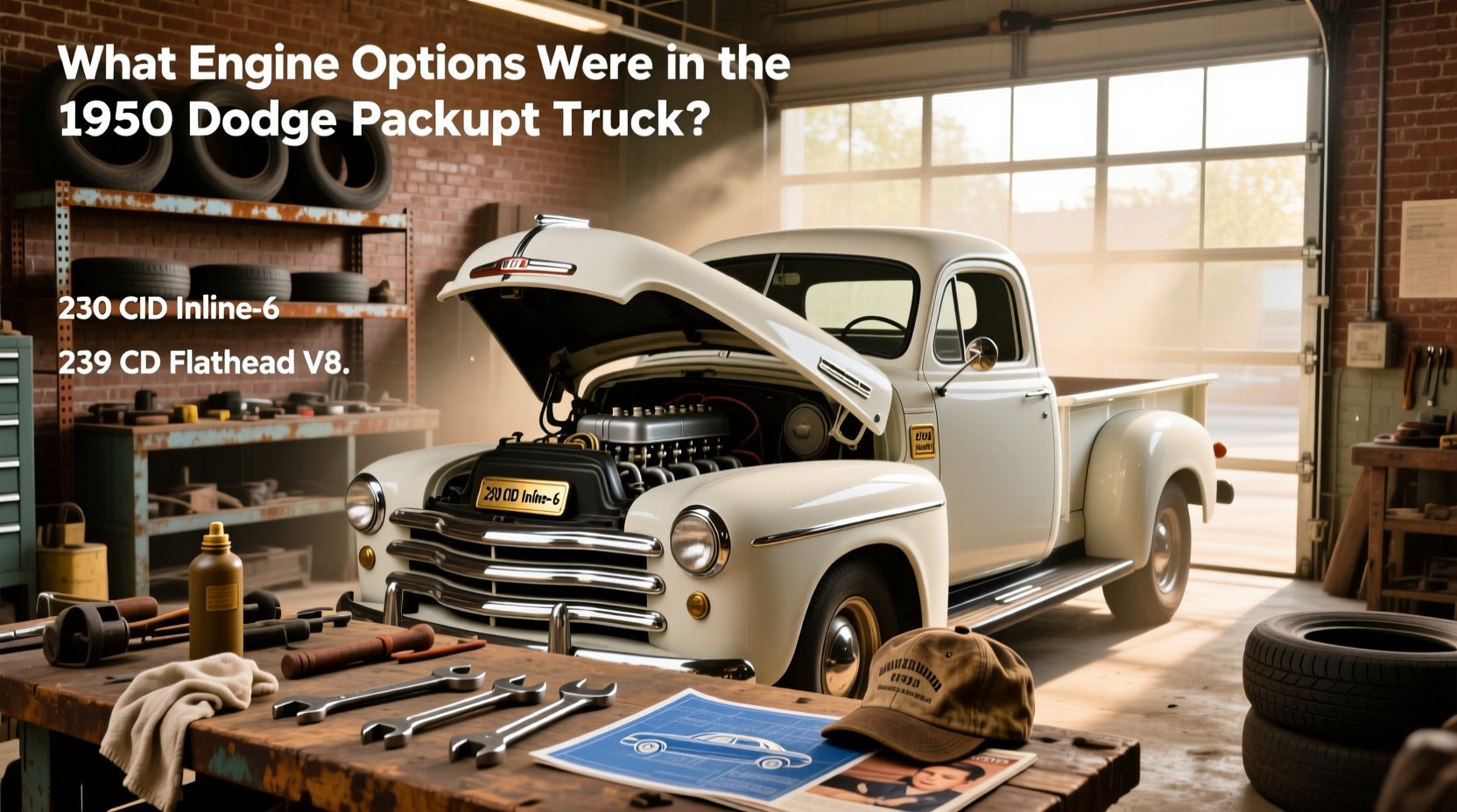 1950 Dodge Pickup Truck Engine Options Guide