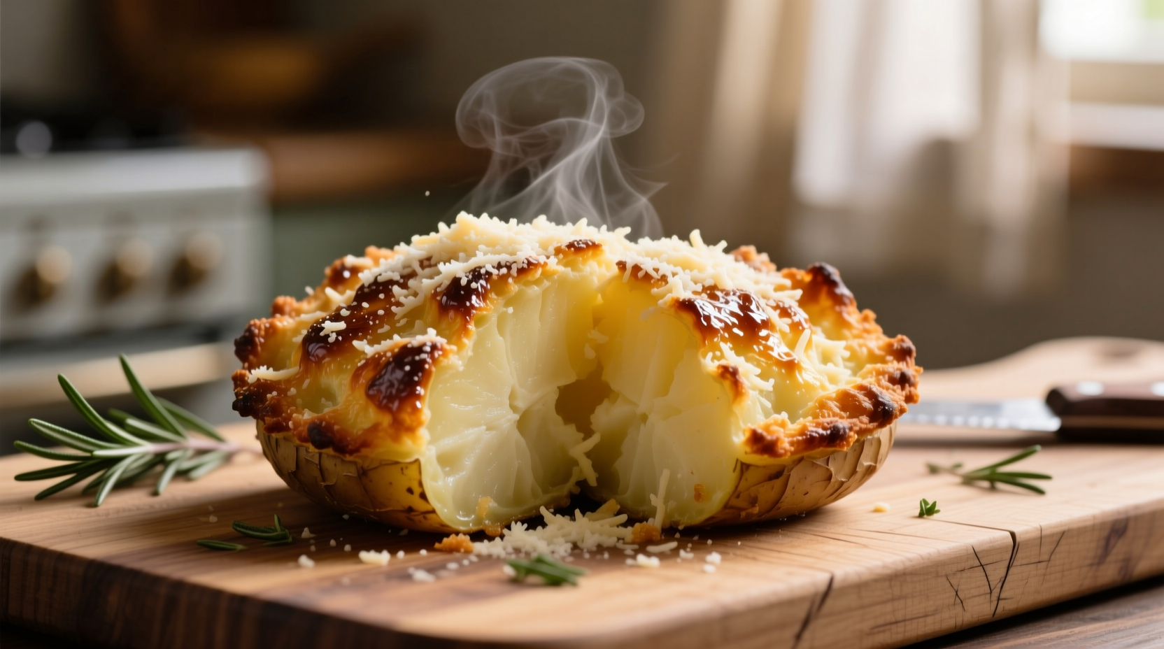 parmesan crusted potato