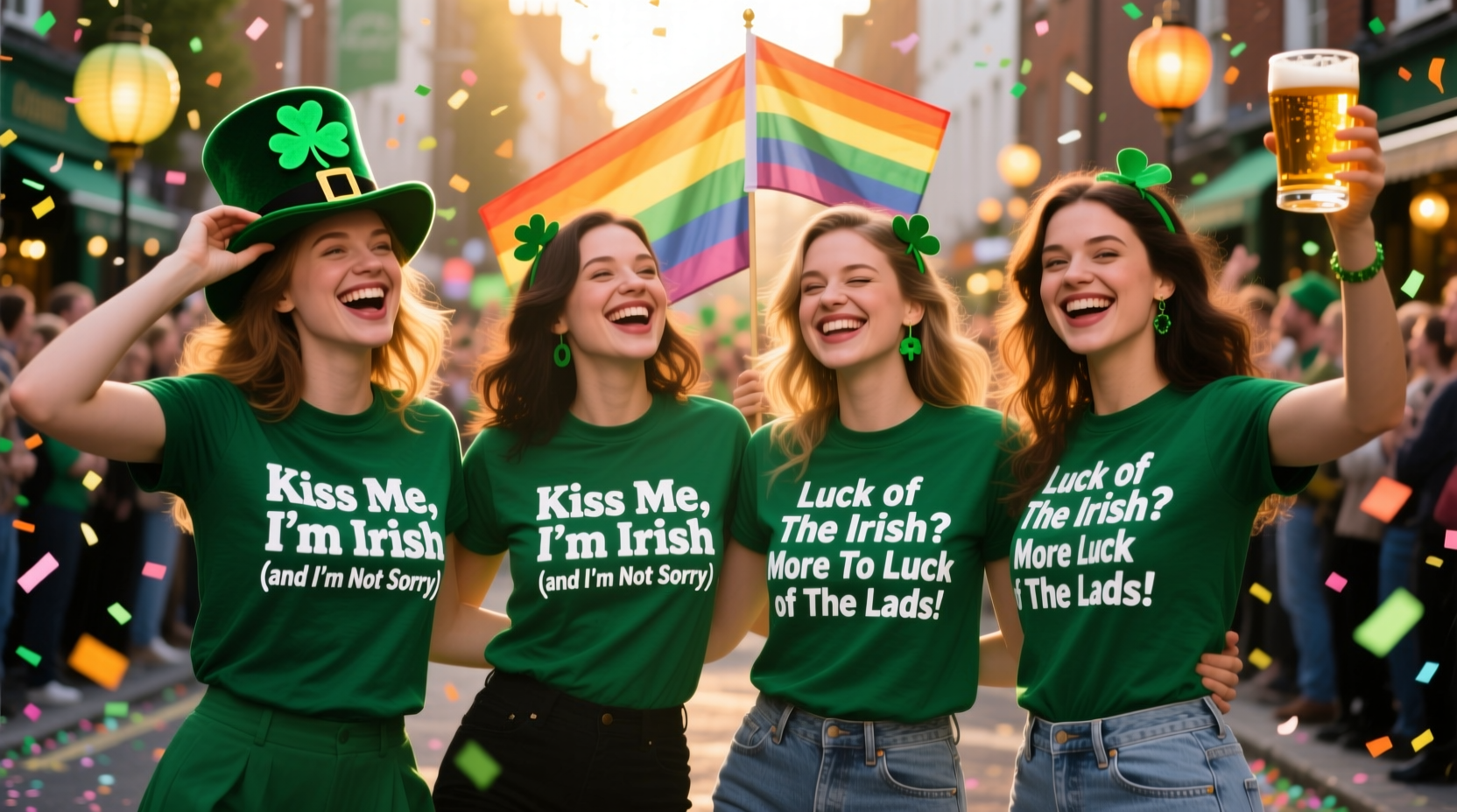 womens x rated st patricks day shirts