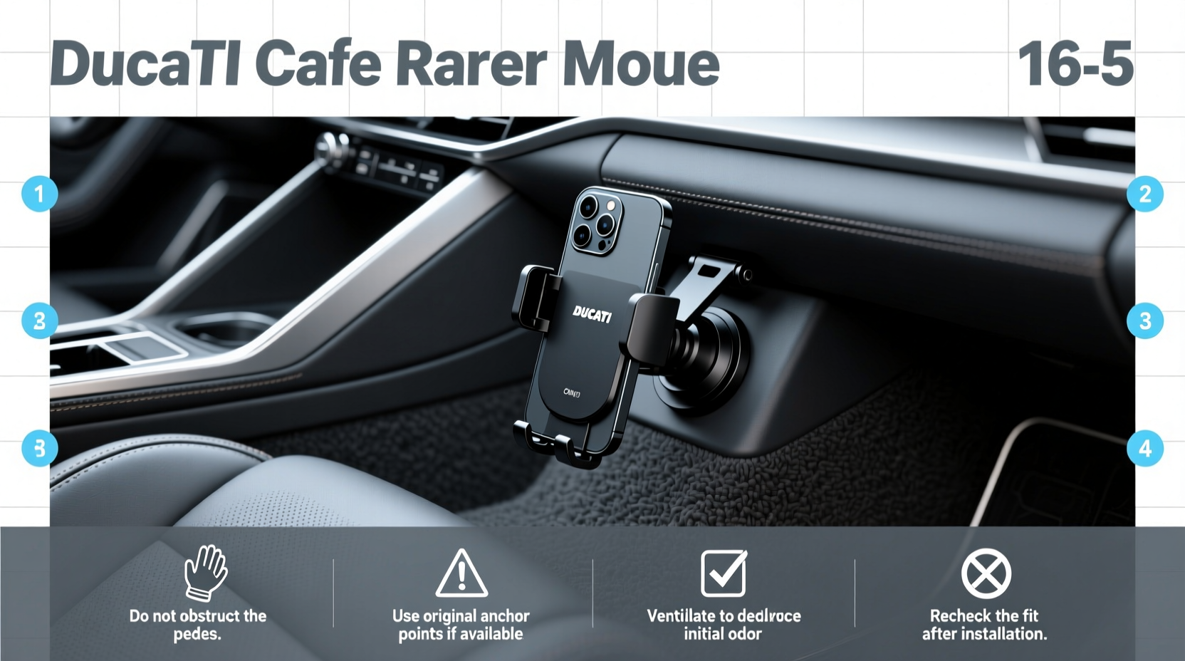 Ducati Cafe Racer Phone Mount Buying Guide: How to Choose