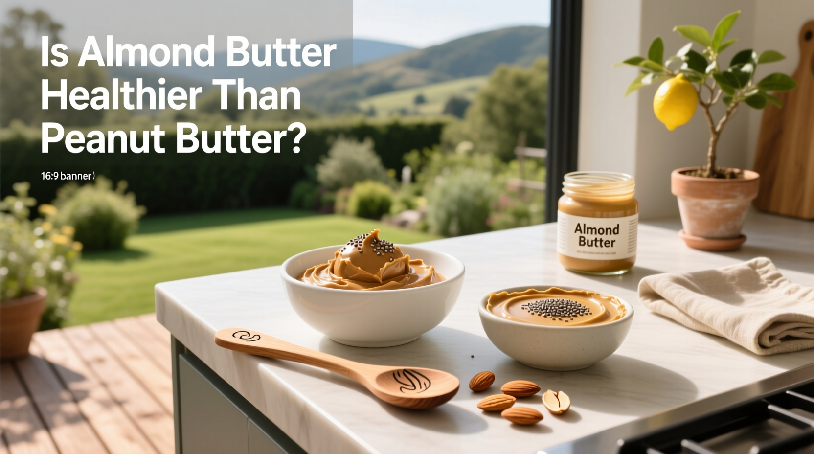 almond butter vs peanut butter which is healthier