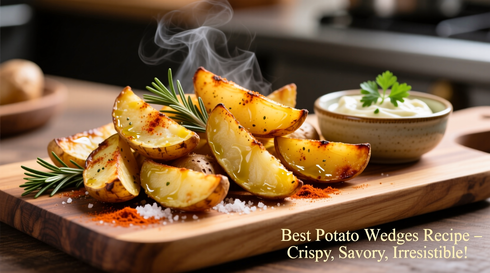 Perfect Crispy Potato Wedges Recipe: Science-Backed Method