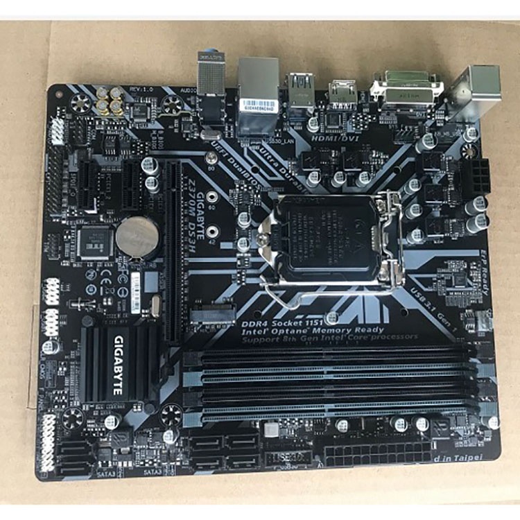 Gigabyte Z370M-DS3H Motherboard - Reliable Desktop Performance