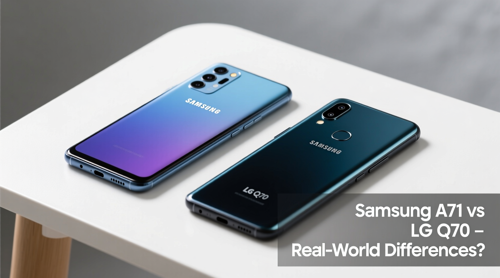 samsung a71 vs lg q70 has anyone actually noticed a difference after switching