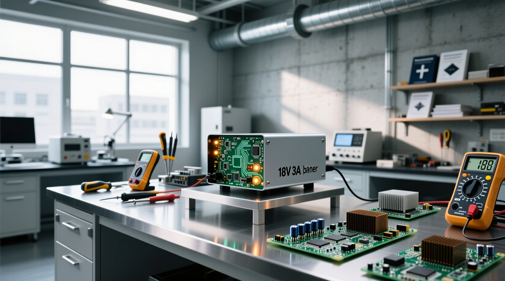 18v 3a power supply circuit guide