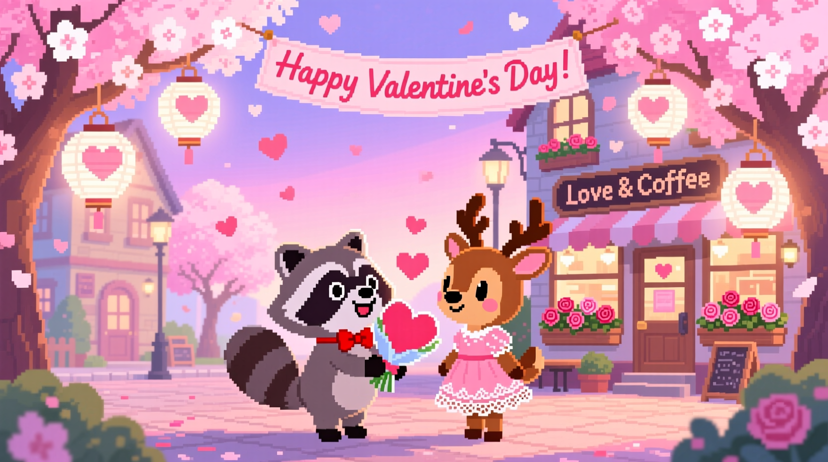 what does animal crossing do for valentines day