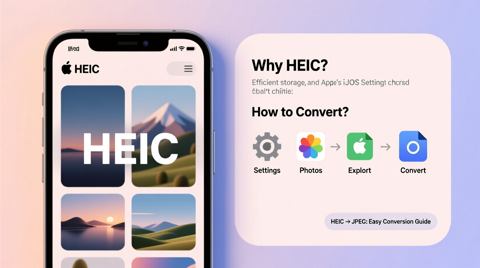 iphone photos in heic format understanding why how to change