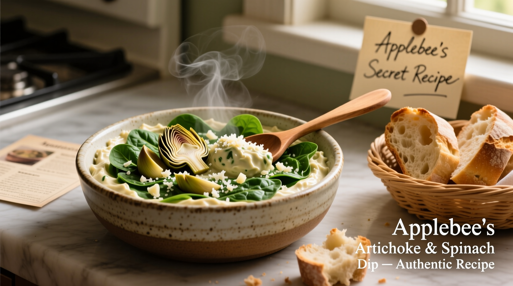 Applebee's Artichoke and Spinach Dip Recipe Copycat