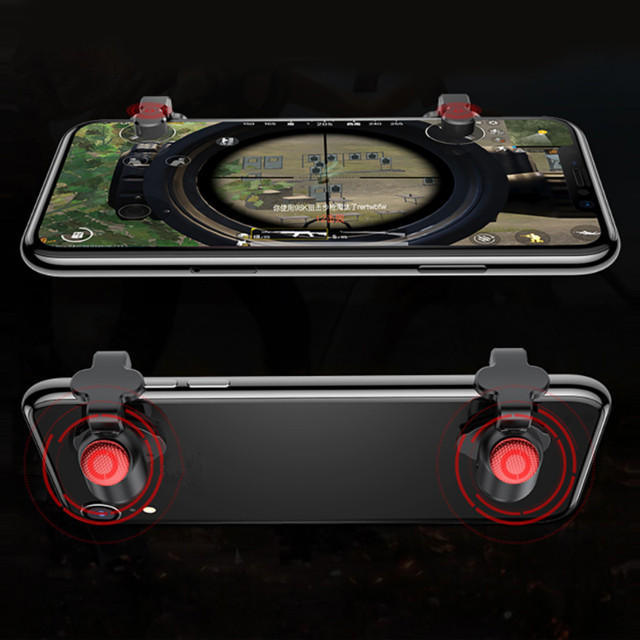 Sensitive l1r1 game controller red dot mobile game controller&joystick for pubg Red Point Red Dot