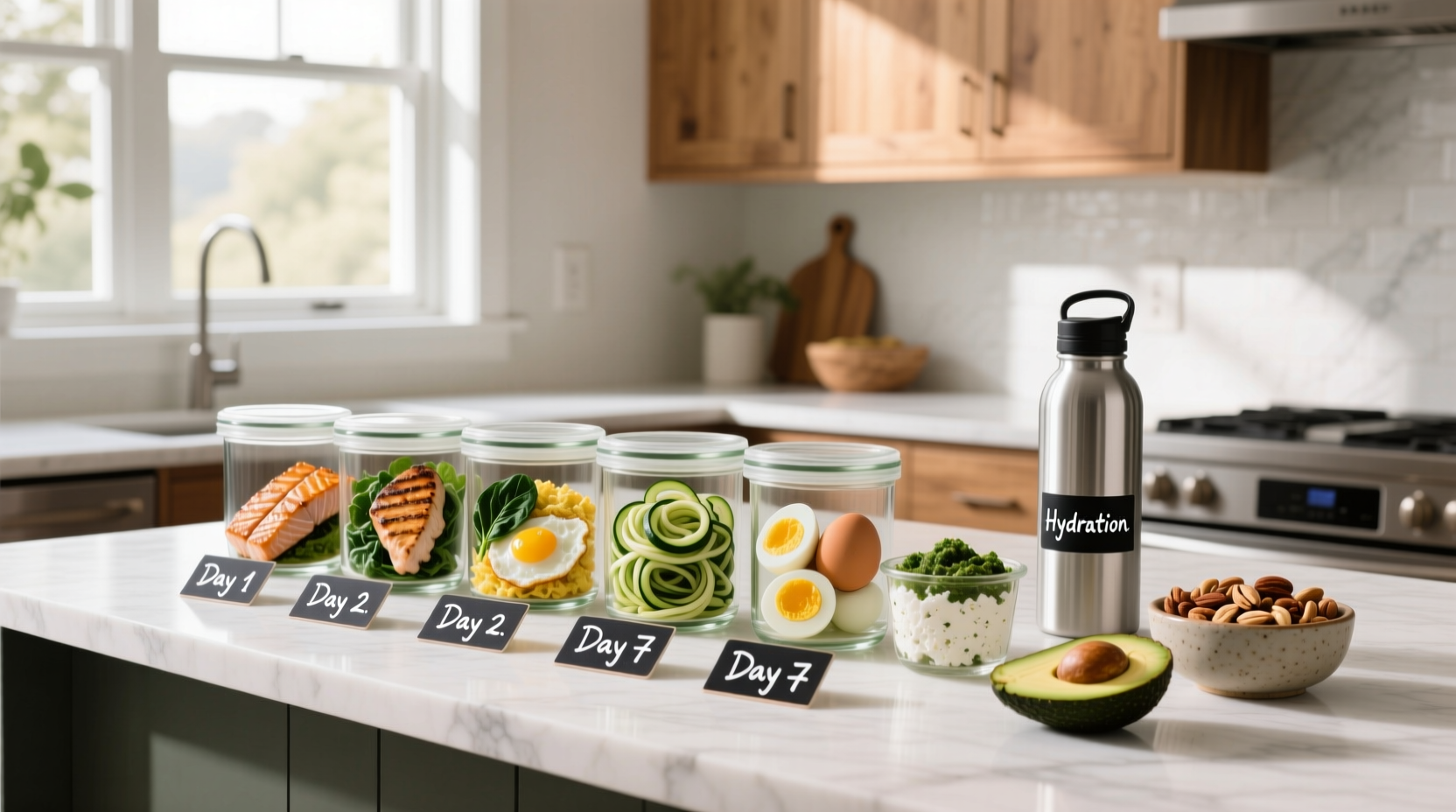 7 day high protein low carb meal plan