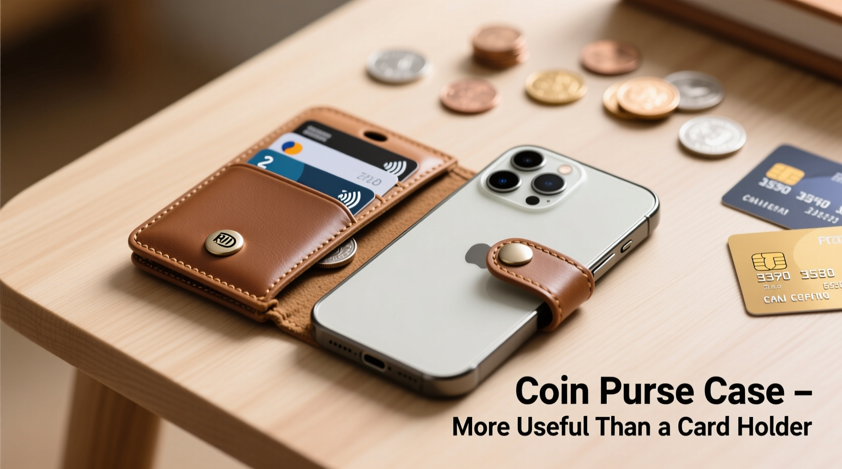 iphone case is a coin purse really more useful than a card holder
