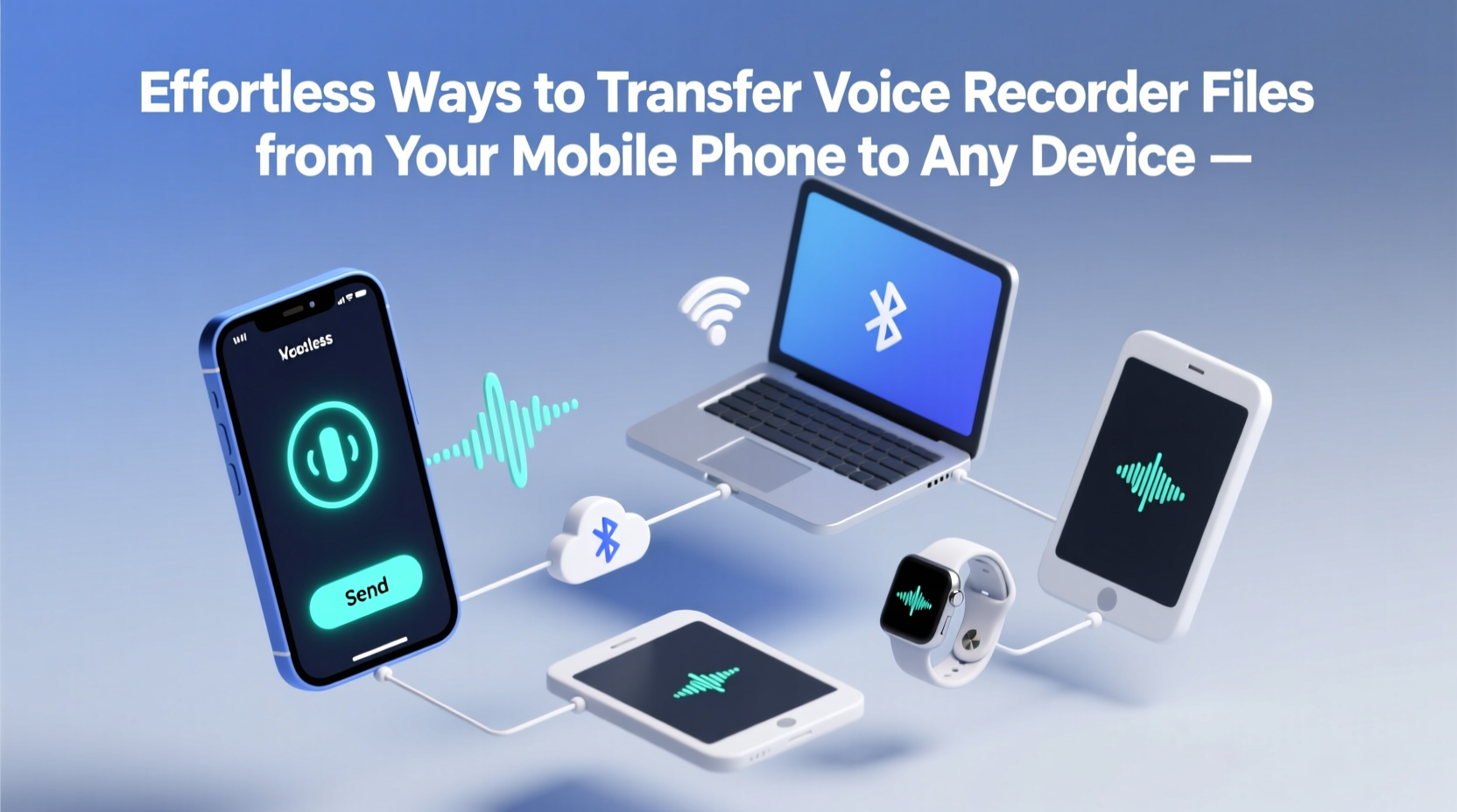effortless ways to transfer voice recorder files from your mobile phone to any device