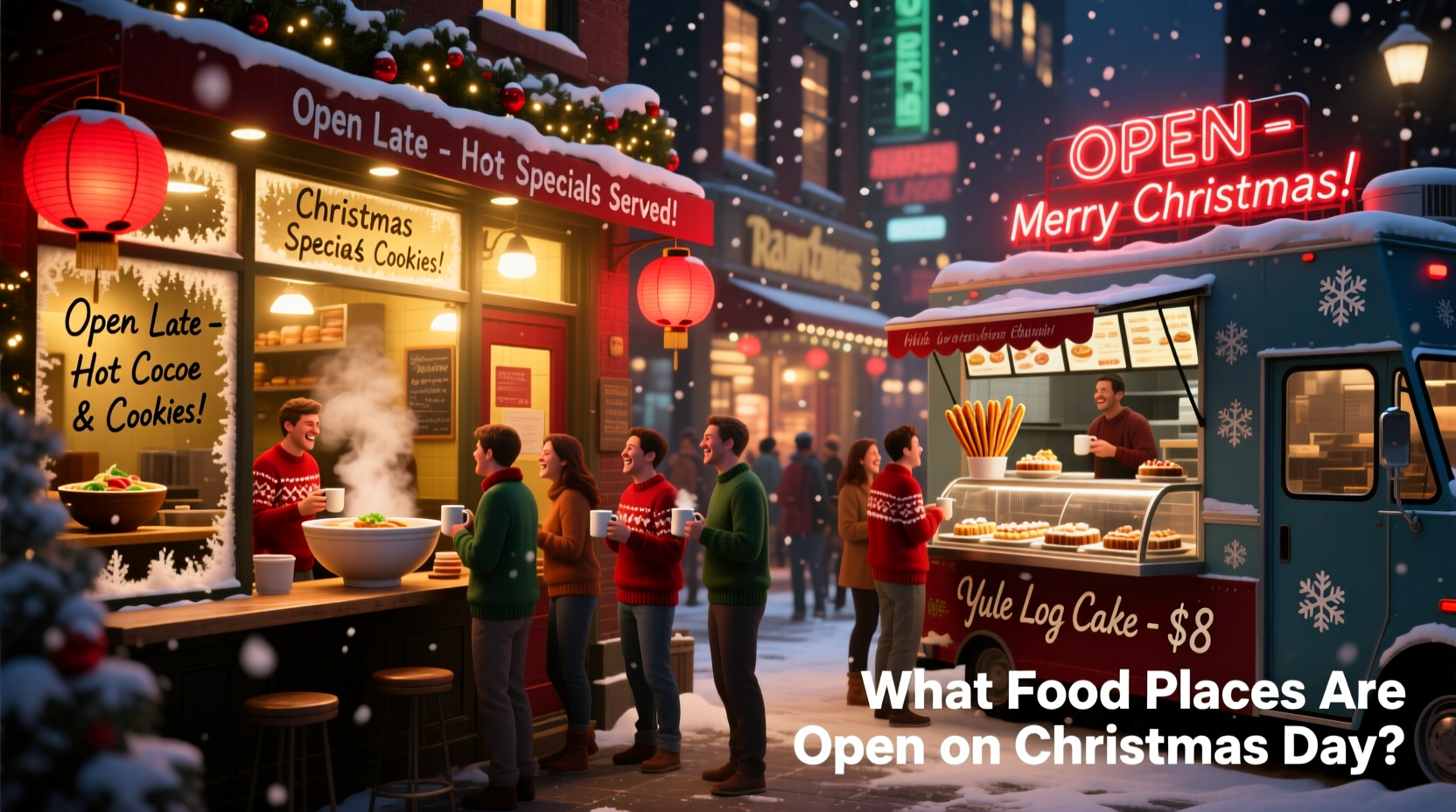 what food places is open on christmas day