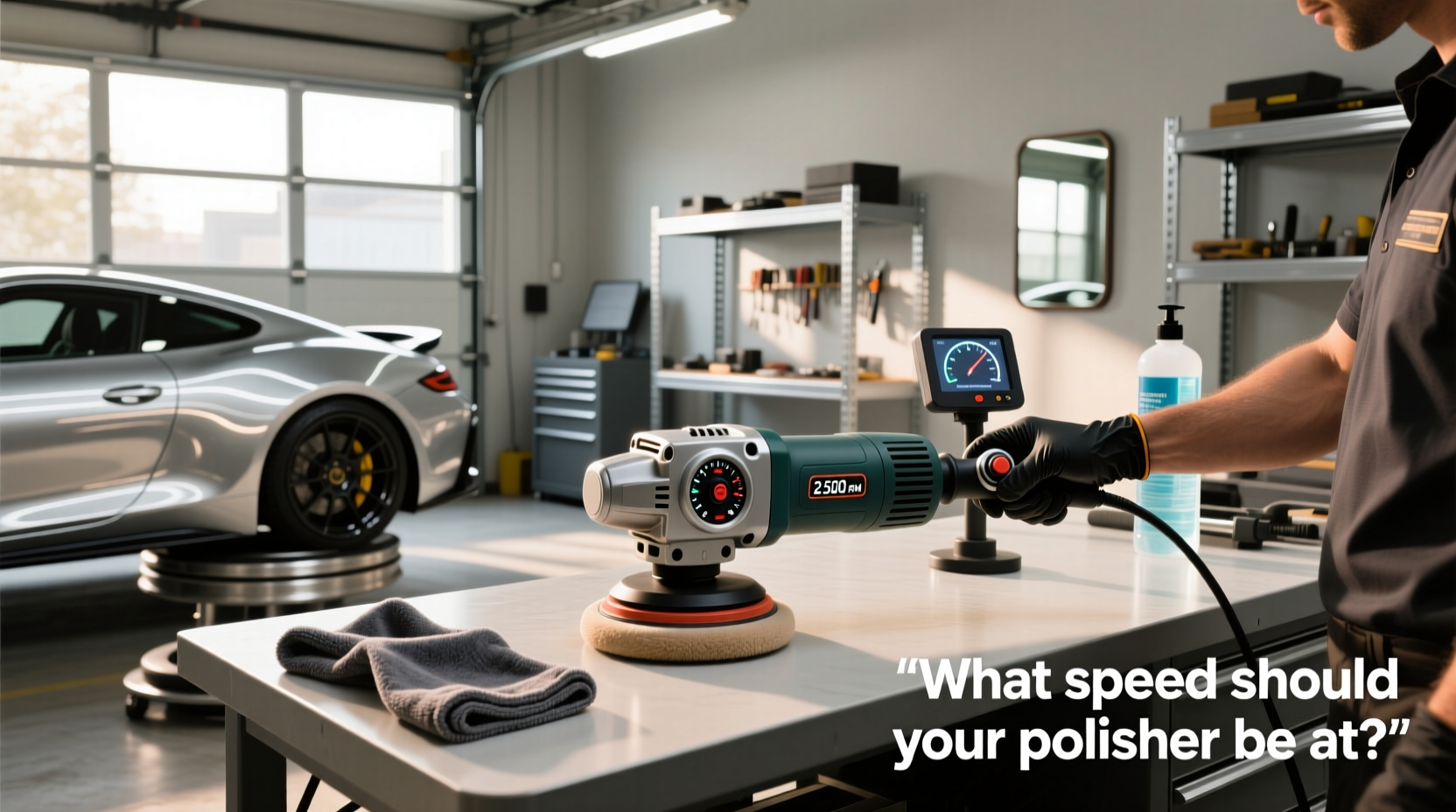 Car Polisher Speed Control: What Speed Should Your Polisher Be At?