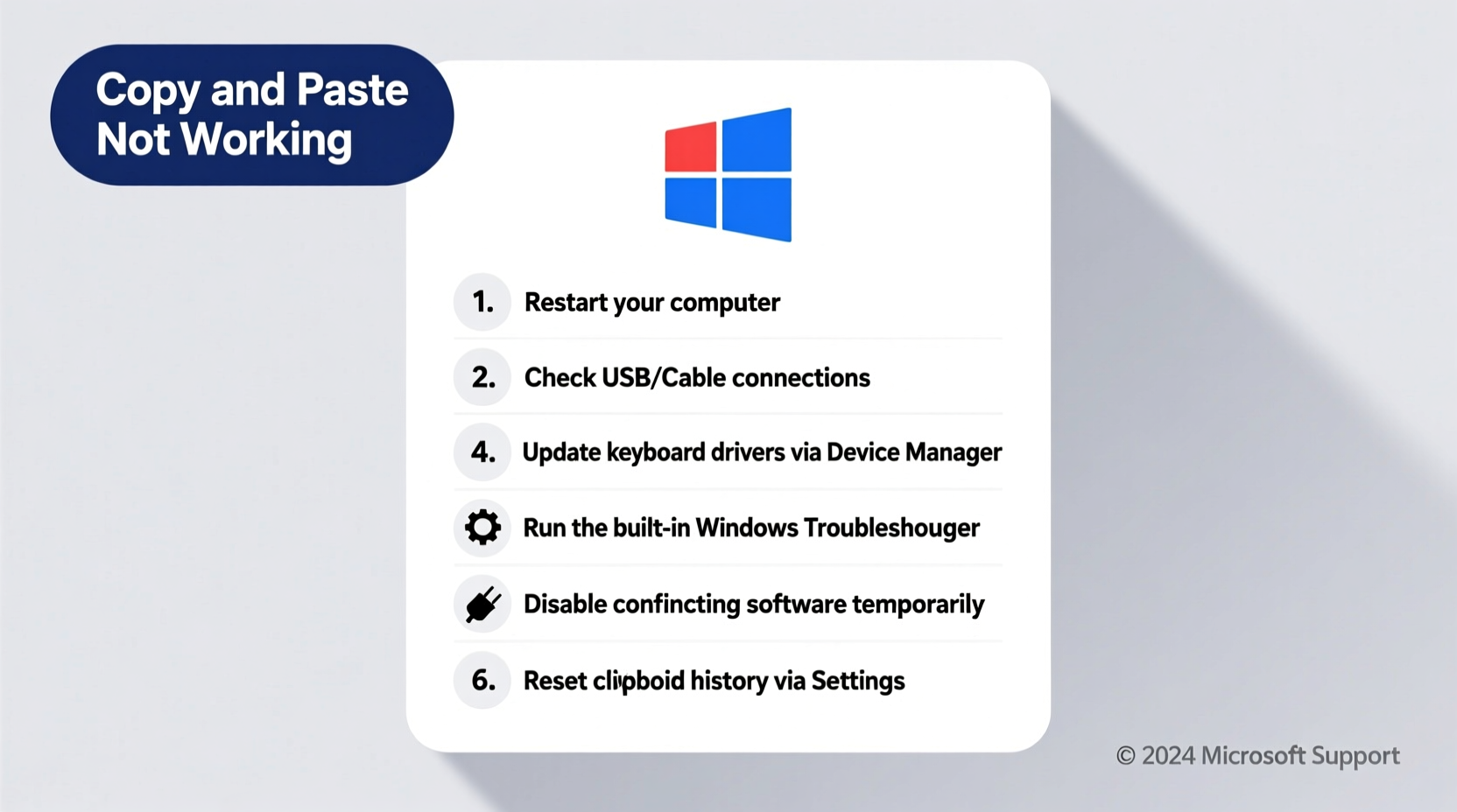 copy and paste not working troubleshooting tips for windows