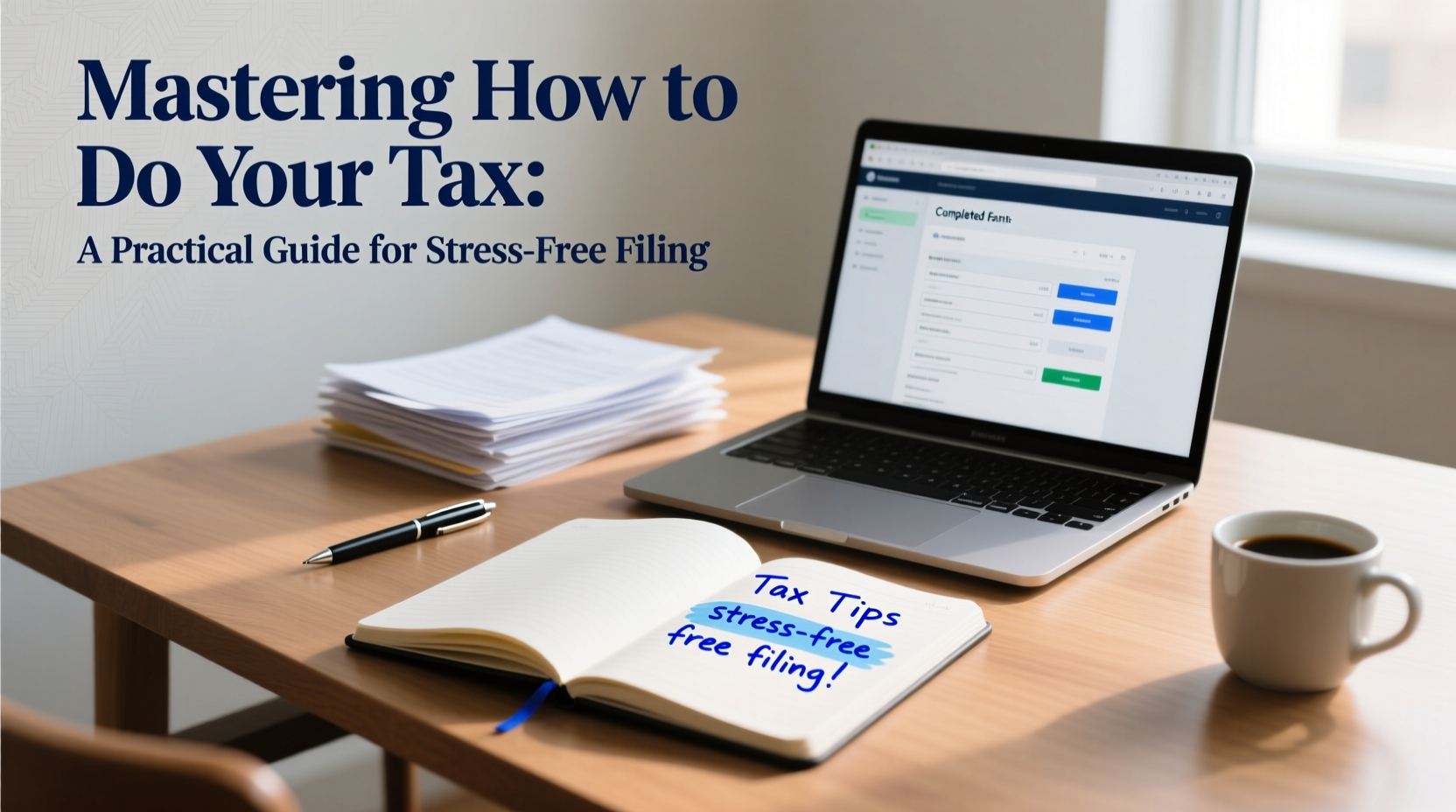 mastering how to do your tax a practical guide for stress free filing
