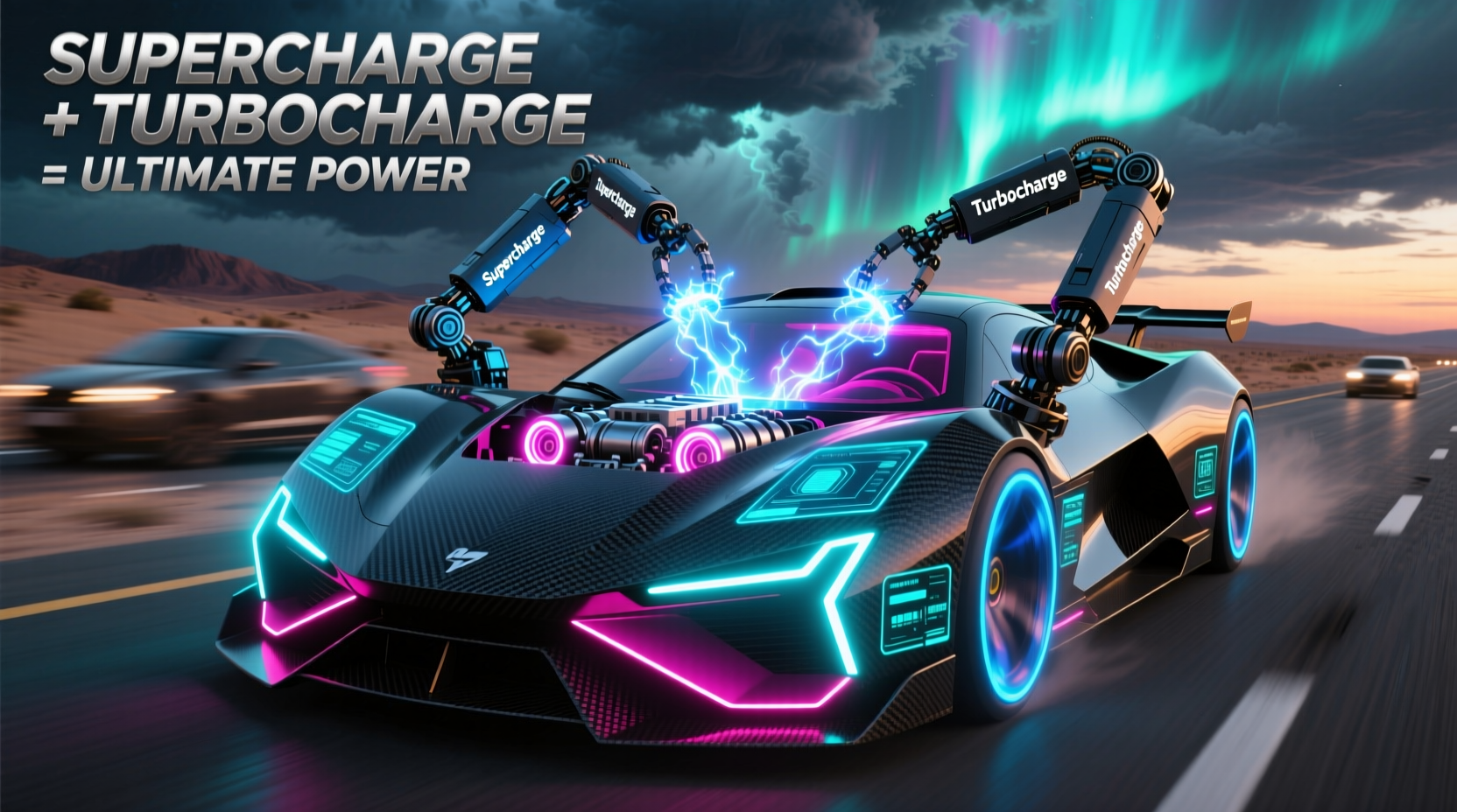 can you supercharge and turbocharge a car