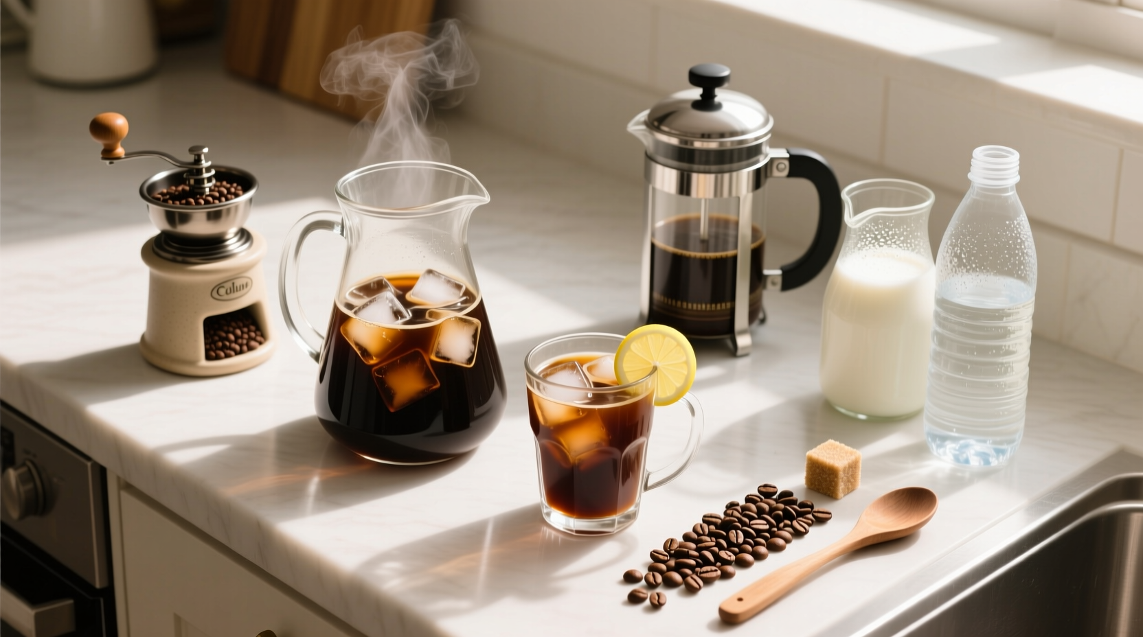 how to make iced coffee at home
