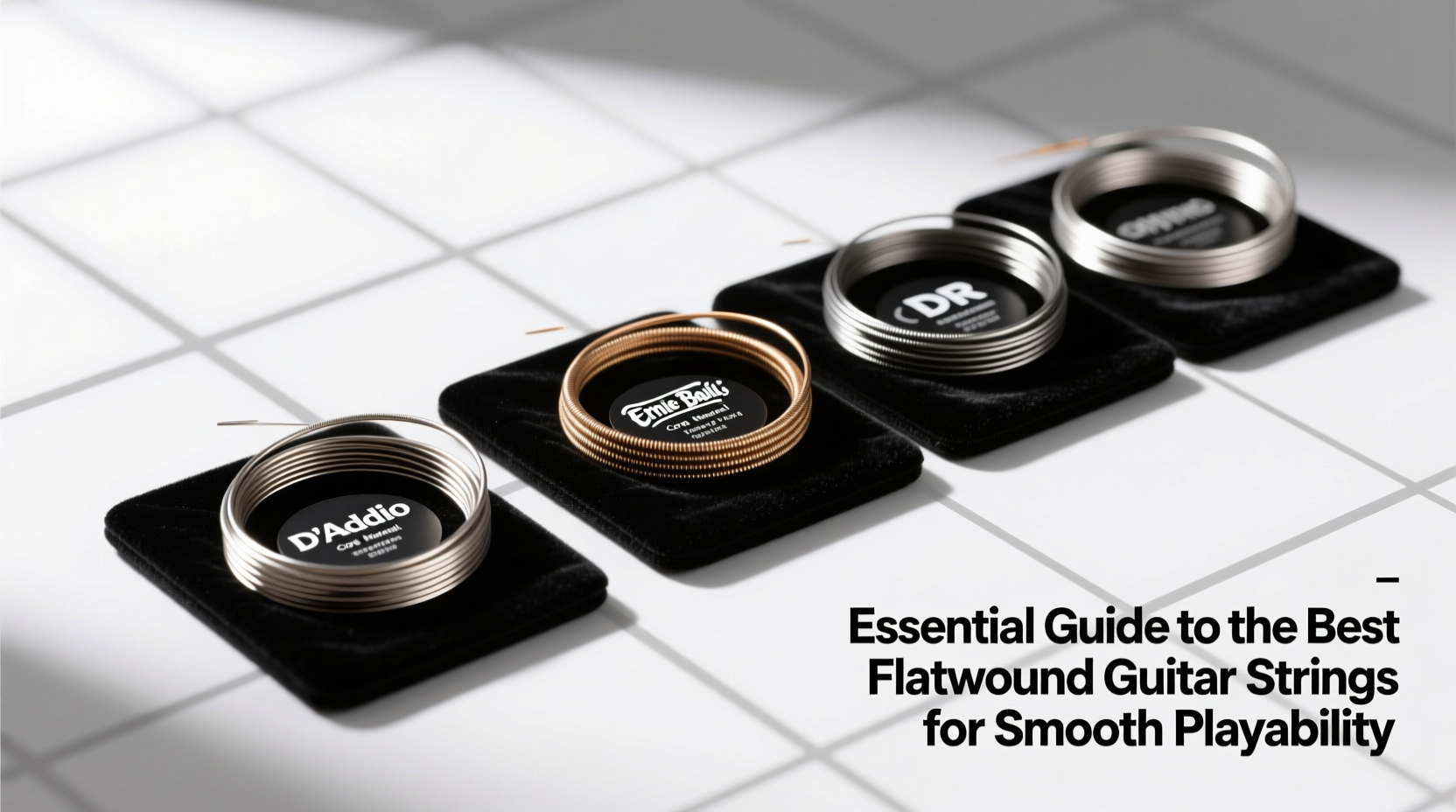 essential guide to the best flatwound guitar strings for smooth playability