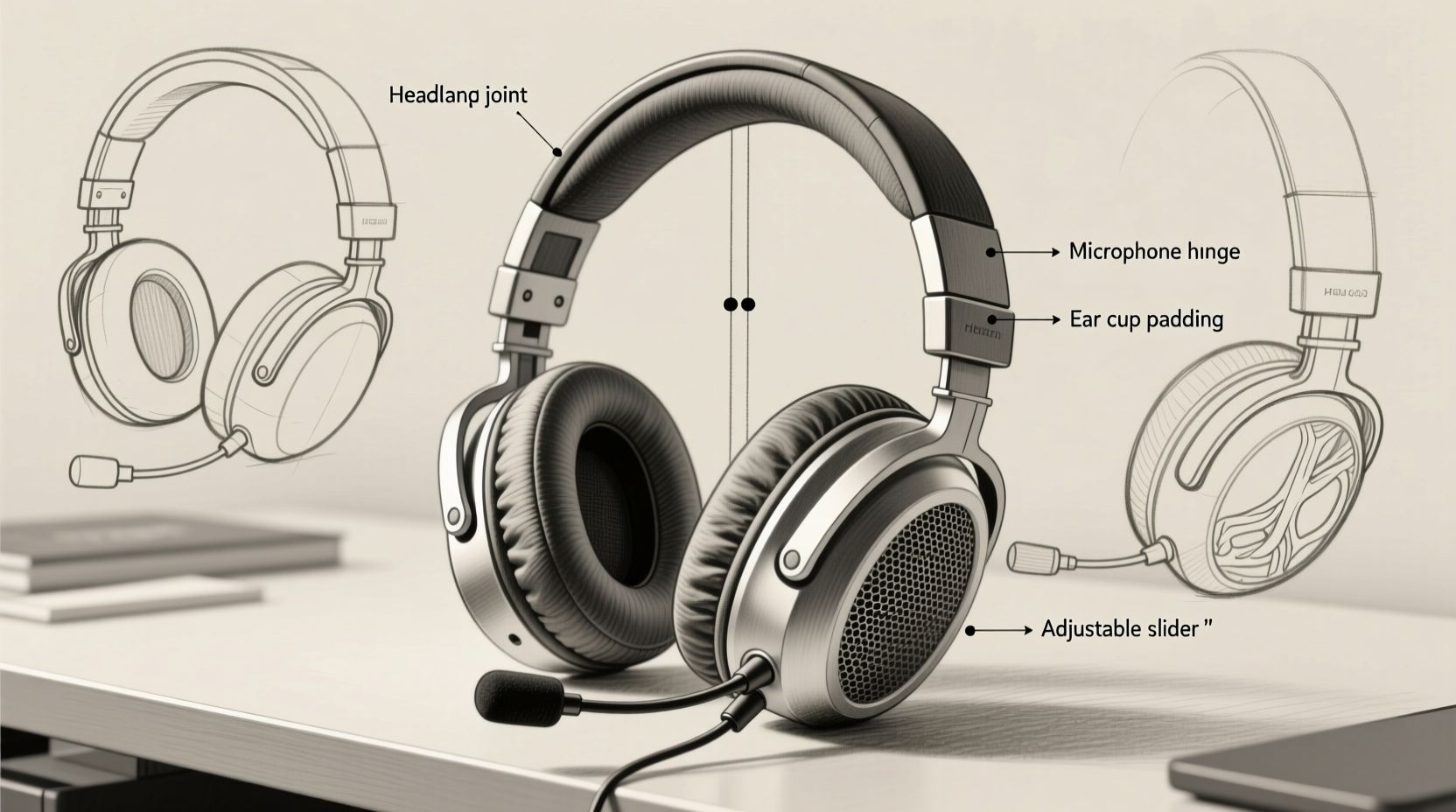 mastering how to draw a headset a step by step guide for beginners