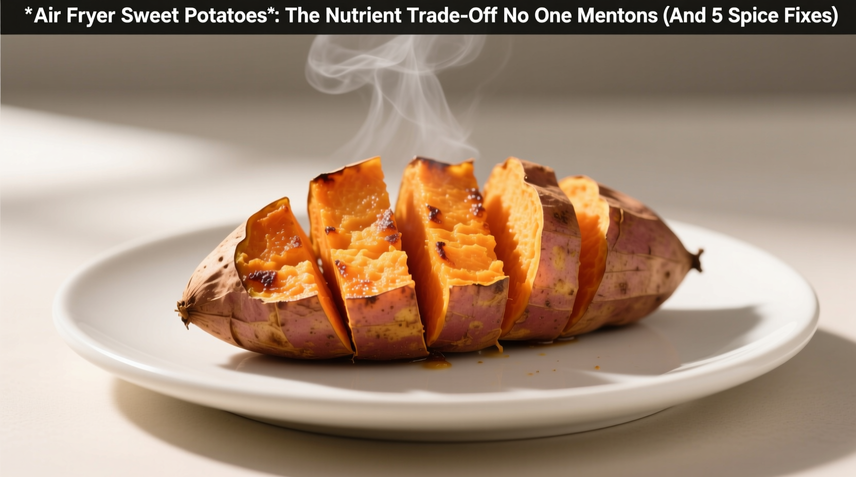 Air Fryer Sweet Potatoes: The Nutrient Trade-Off No One Mentions (And 5 Spice Fixes)