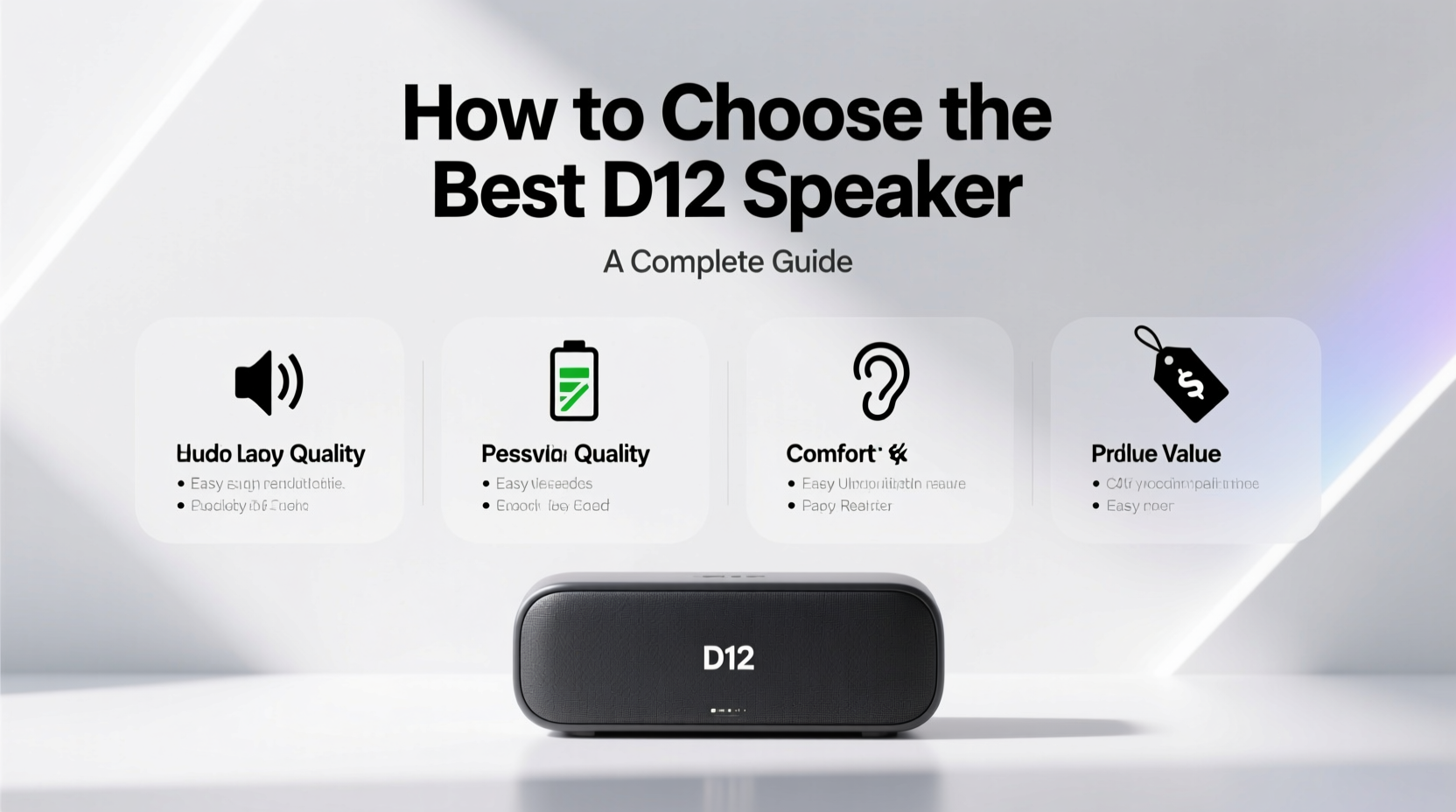 d12 speaker